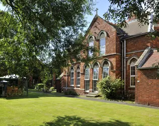 St John's Care Home - outside view of care home